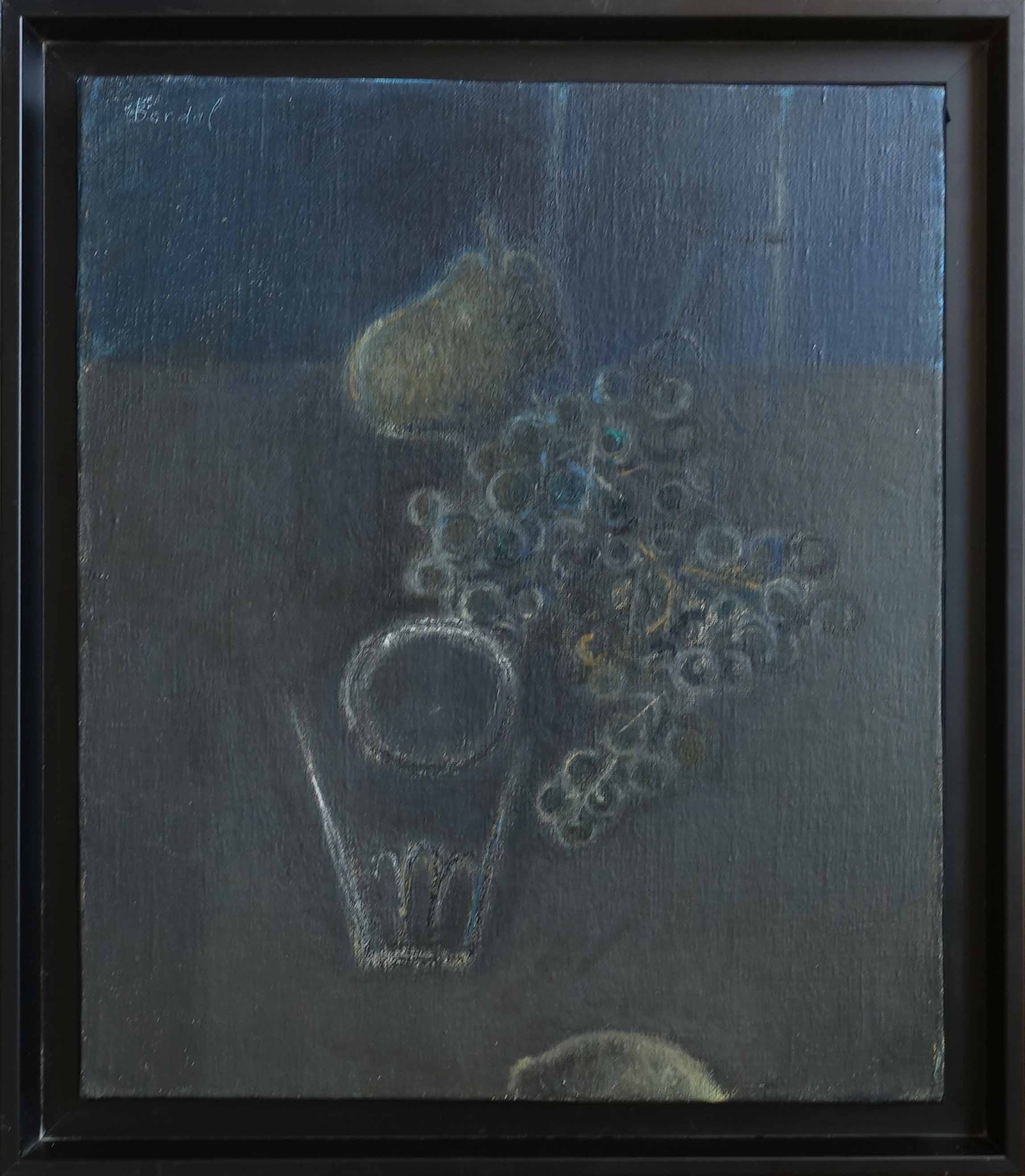 Alex Berdal . Nocturne. HST(8F). Achat art. Achat prix de Rome, achat art moderne, achat tableaux,