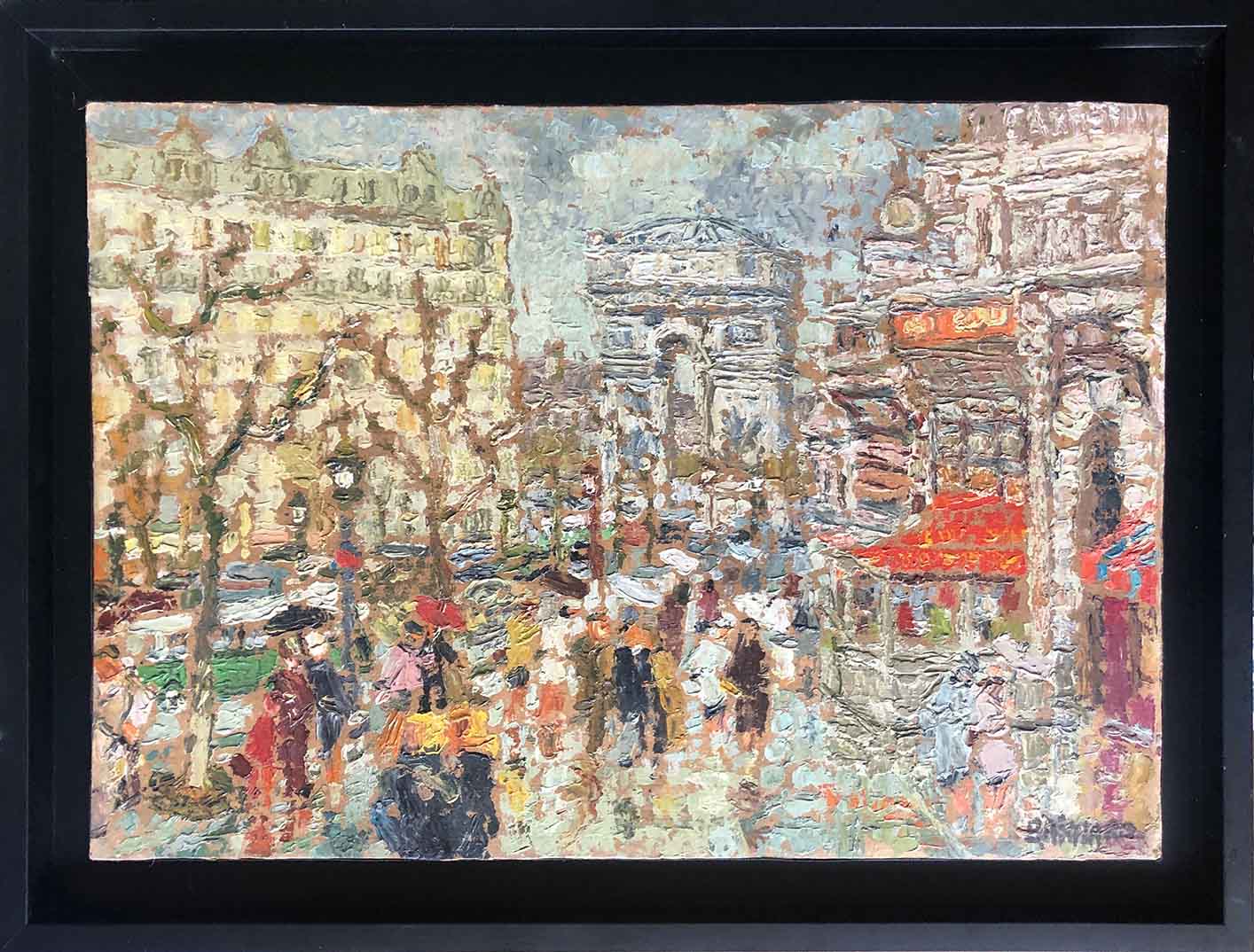 Bernard Richard. Champs-Elysées-Arc de triomphe
