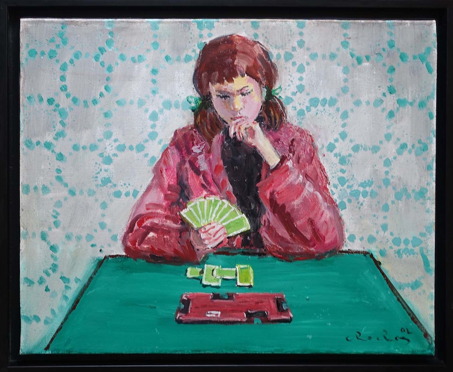 André Chochon. Incertitude. Huile sur toile