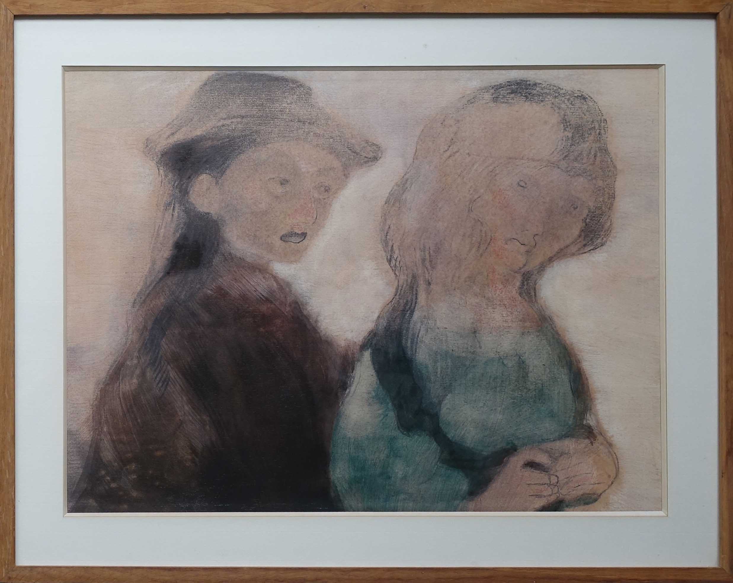 Jean Baptiste Chéreau. Les bonnes manières. Technique mixte sur papier 
