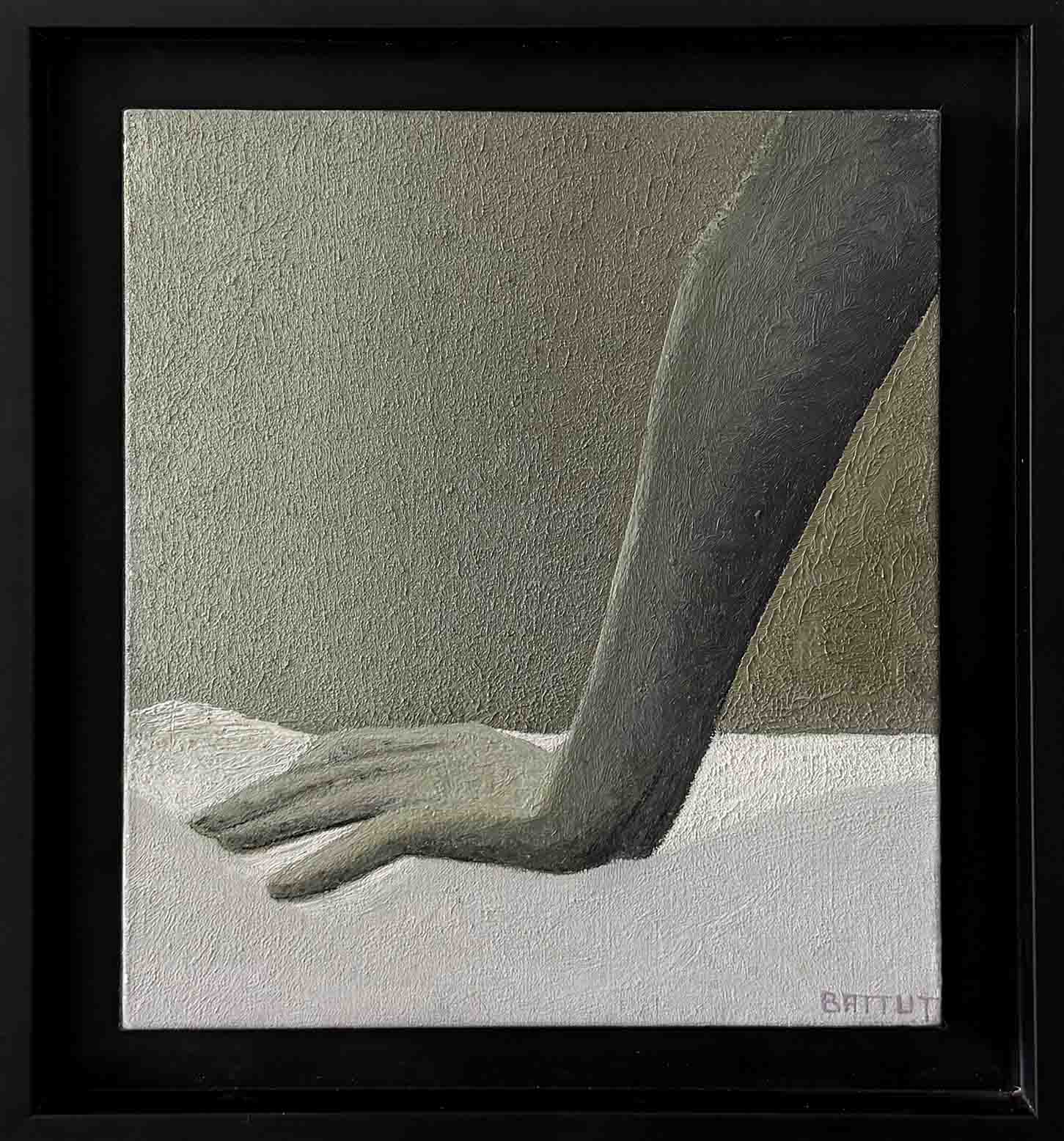Michèle Battut. La main. Achat tableau, achat art moderne, achat art contemporain