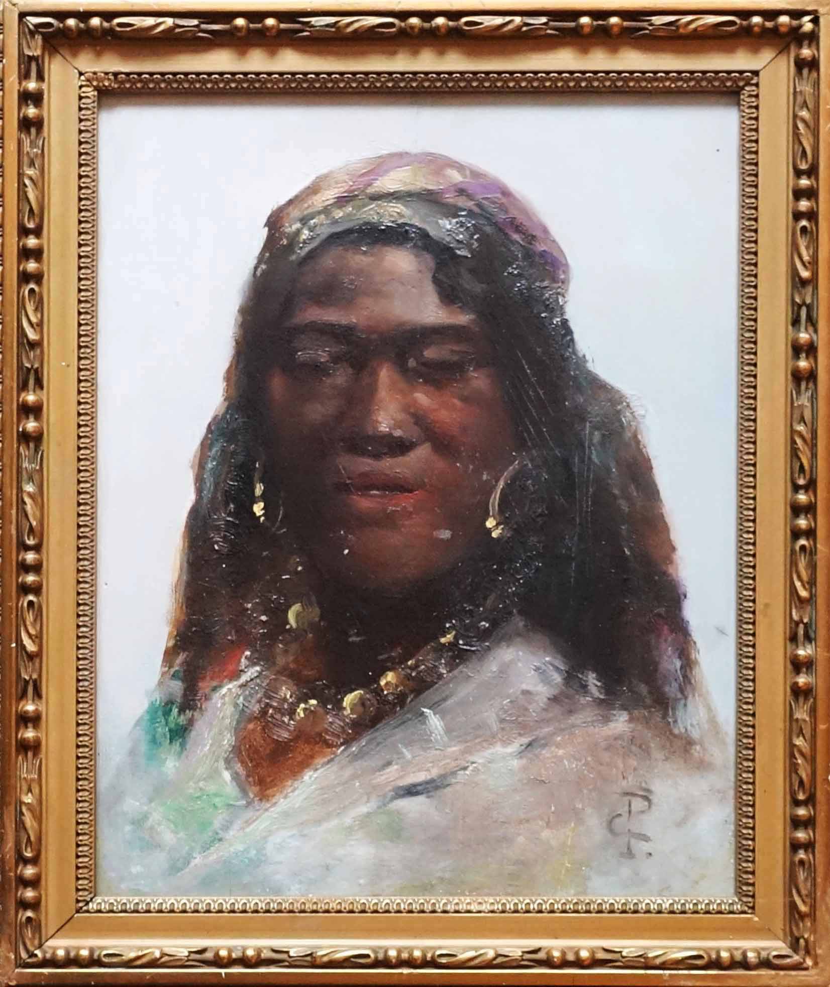Cristobal Piza-Ensenyat. Femmes aux créoles. Achat art, achat tableaux, décoration
