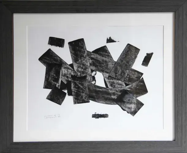 Hubert de Lapparent. Abstraction noire.