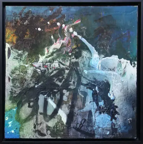 Philippe Charpentier. Composition carrée. Achat art, achat tableau, décoration, achat art contemporain