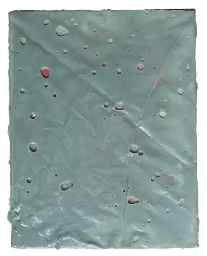 Résine sur toile par Edouard Prulhière. 1996