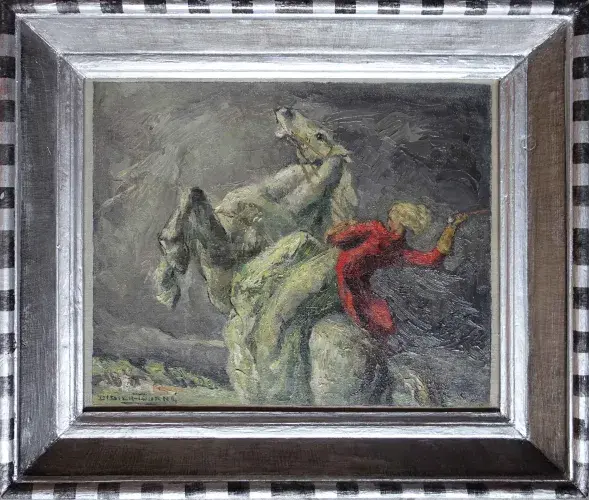 Tableau achat décoration cadeau Amazone Didier-Tourné années trente