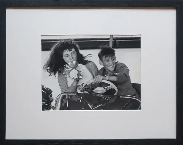 André Martin. Fête forraine. 14 juillet 1955. Achat art, photographie, décoration,