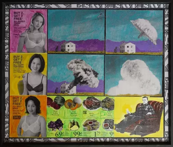 Gregory Weingarten Nothing feels better collage tableau art achat décoration