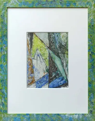 Jacques Dalleas aquarelle abstraite cadeau achat décoration