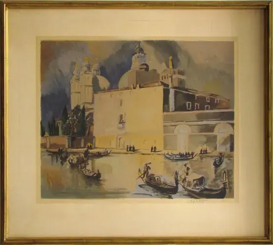 achat tableau Venise La Salute d'Henry de Waroquier
