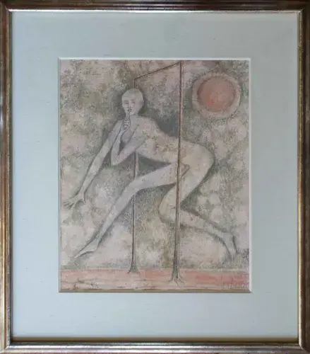 aquarelle de lars bo faites silence réalisme fantastique