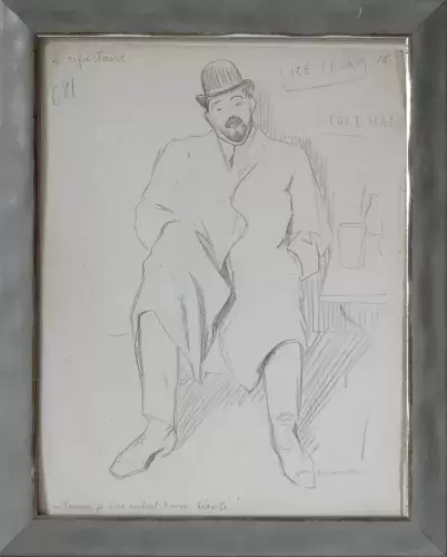 achat tableau peinture Le réfractaire de Hermann Paul