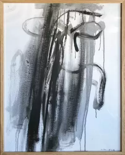 lavis d'encre de René Leidner tableau cadeau art décoration achat