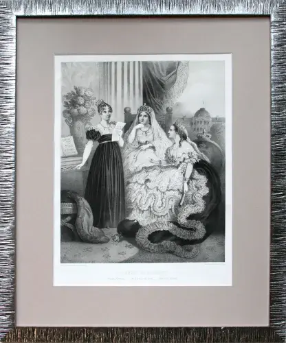 achat tableau gravure napoléon Les Anges de France. 