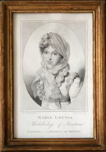 achat tableau peinture Maria Luisa, archiduchesse d'Autriche, impératrice et rég
