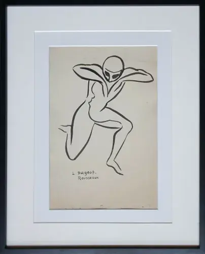 L'orchestre en liberté. Chorégraphie de Serge Lifar. Encre de Pageot-Rousseaux.