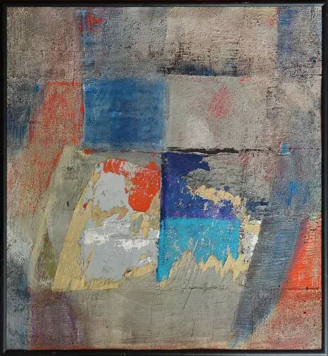 Petra von Breitenbach  abstraction composition déchirée achat art tableau décoration