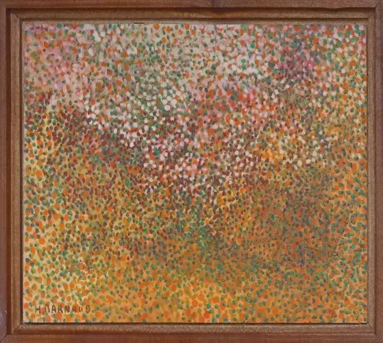 tableau achat decoration henri darnaud pointillisme ecole lyonnaise