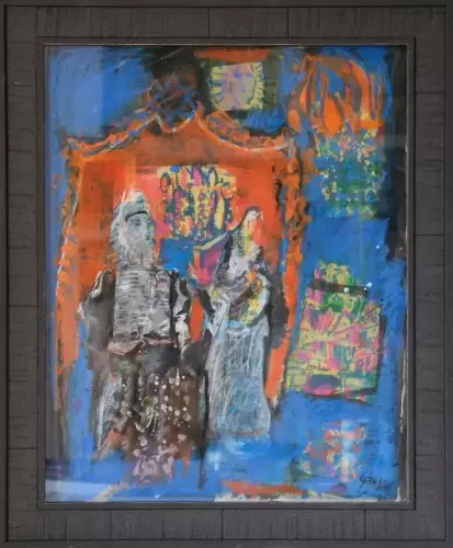 achat tableau peinture Scène biblique de Yankel
