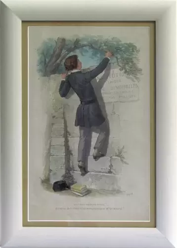 achat tableau Vont-elles me faire poser!!! de François Ferogio