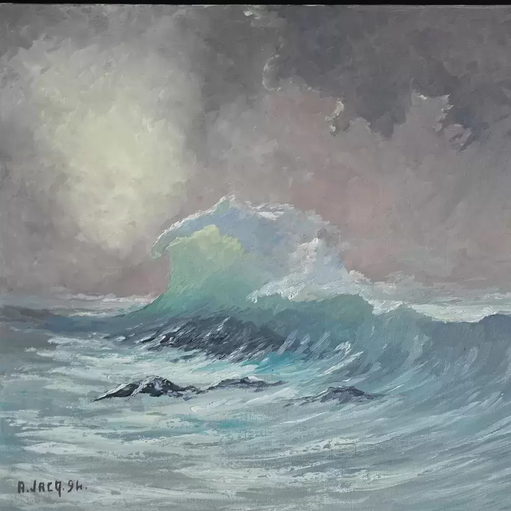 La vague. Augustin Jacq.