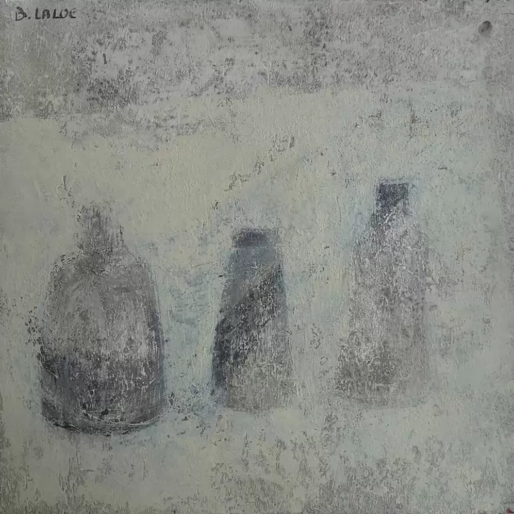Béatrix Laloë. Bouteilles. achat art. Achat tableau. Achat art contemporain