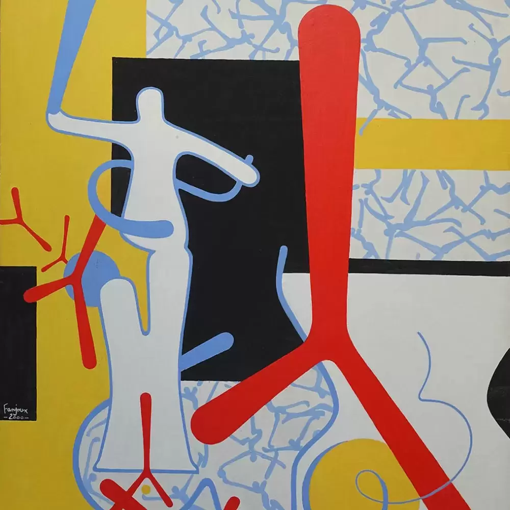 Fabrice Fanjoux. 2000. Achat art, tableaux, décoration