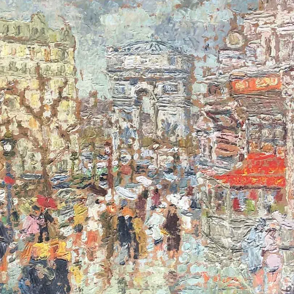 Bernard Richard. Arc de Triomphe. Achat art, achat tableau Paris, achat tableau