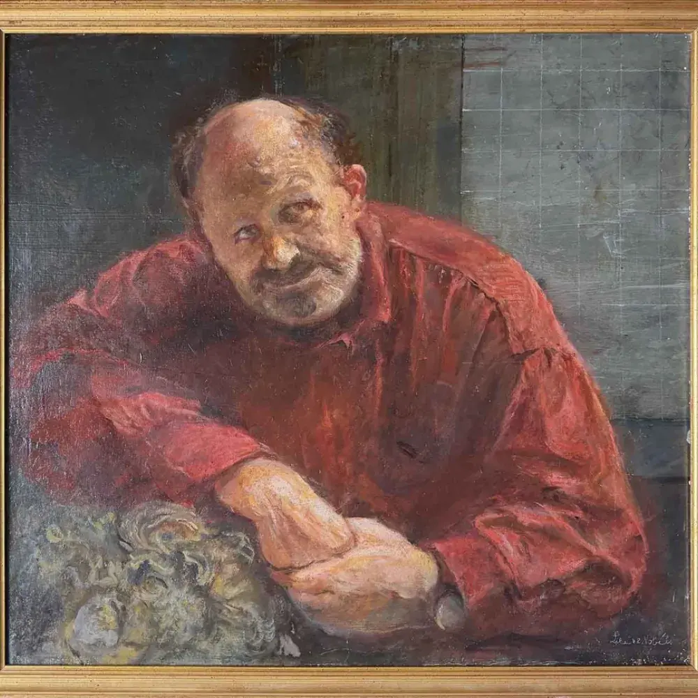 Lila de Nobili. Portrait de Jean de Angelis. 1995
