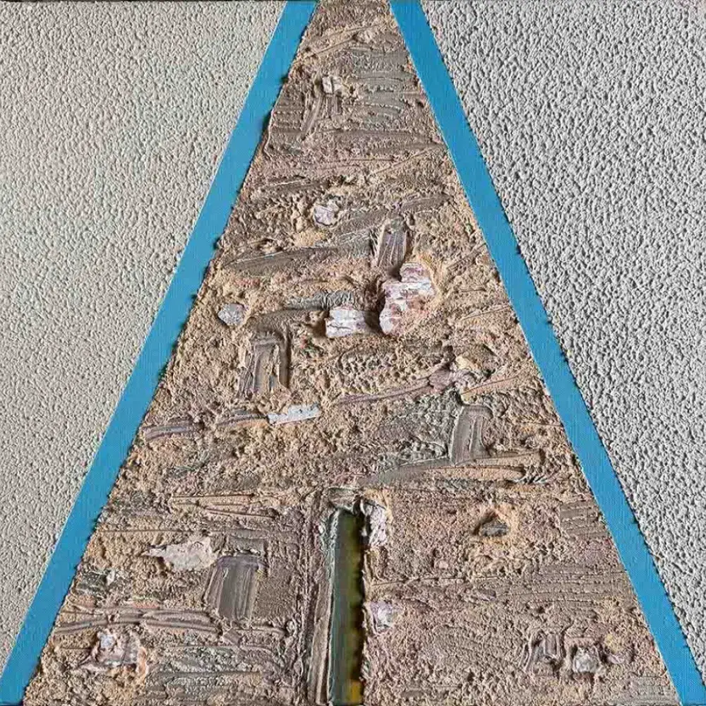 Marie-Elisabeth Collet. Pyramide tronquée. Achat  art contemporain, achat école de Nice,