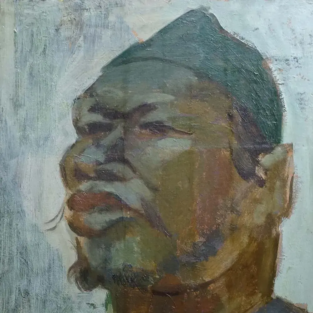Robert Simon, portrait d'homme noir,