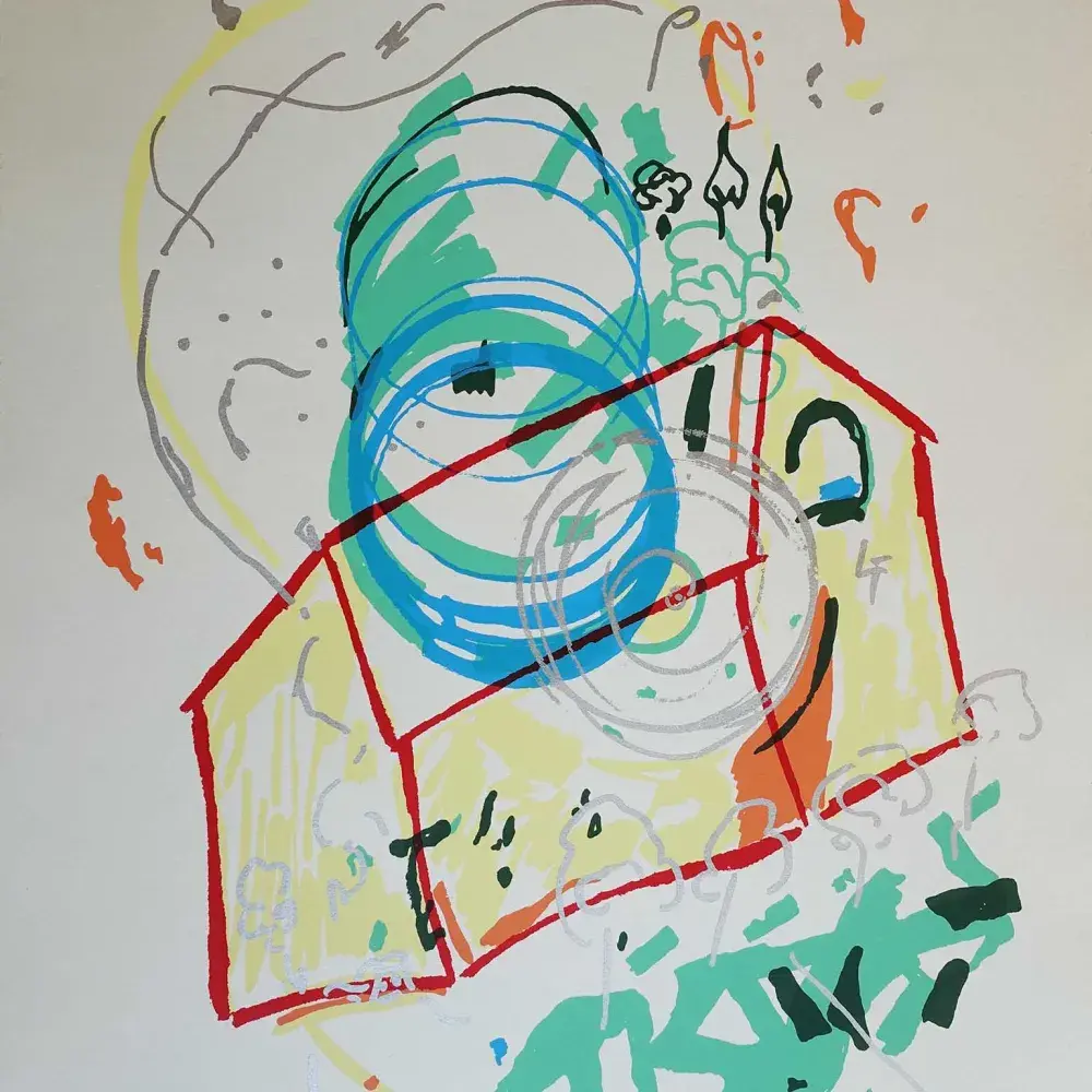 Jérôme Ponchain. Sérigraphie. Achat art décoration. Achat lithographie