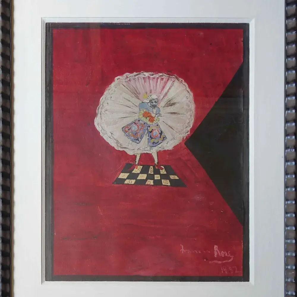 Echiquier surréaliste par Francis Rose.