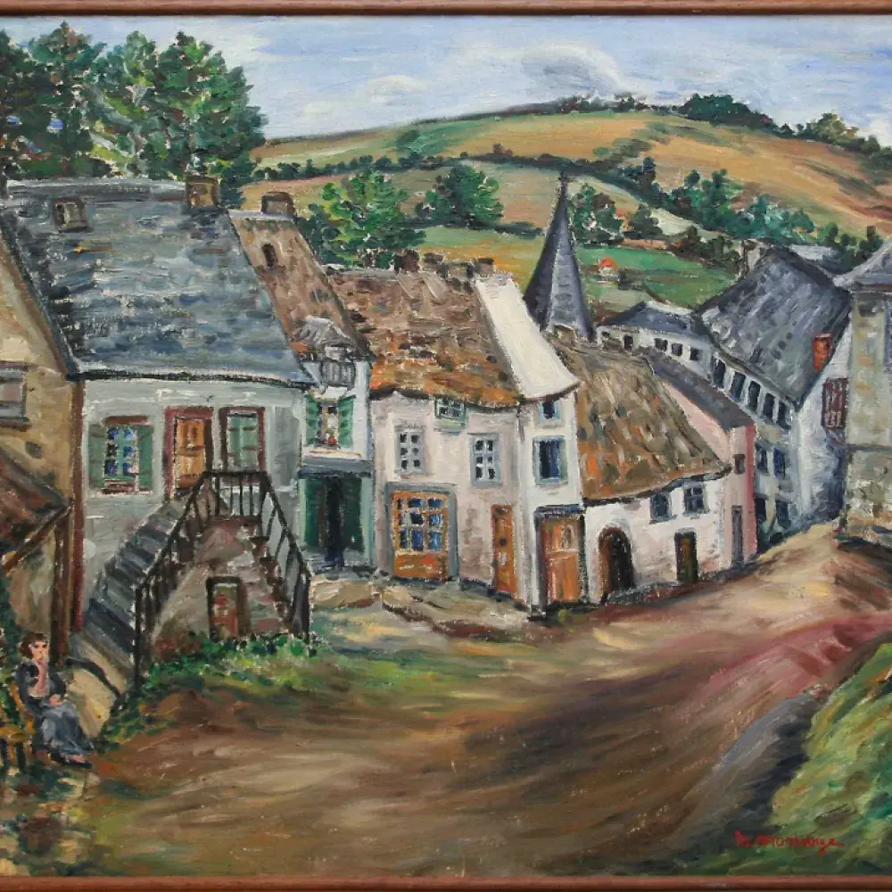 achat tableau peinture décoration Rochefort-Montagne de Motia Morhange