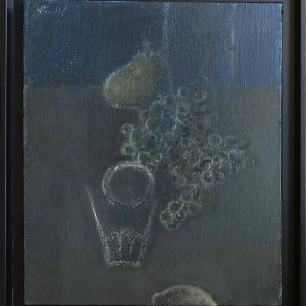 Alex Berdal . Nocturne. HST(8F). Achat art. Achat prix de Rome, achat art moderne, achat tableaux,