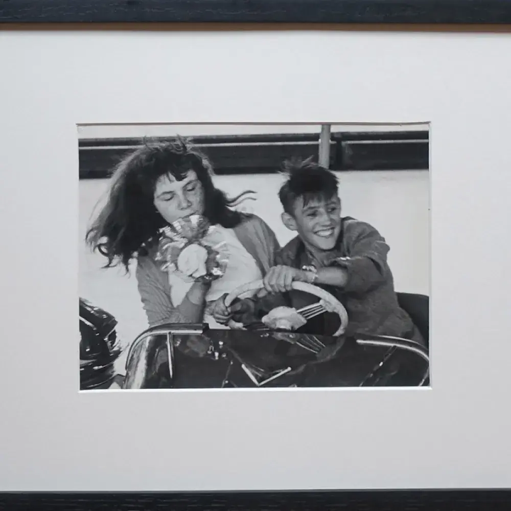 André Martin. Fête forraine. 14 juillet 1955. Achat art, photographie, décoration,