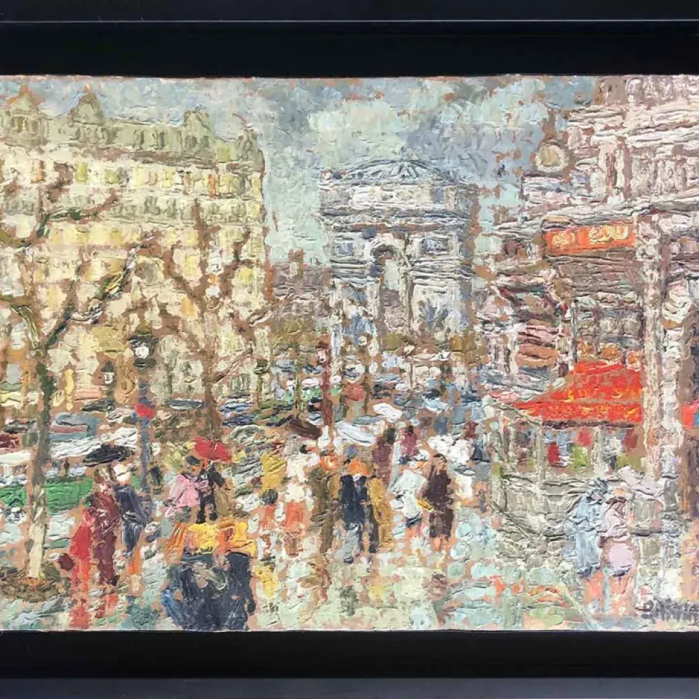 Bernard Richard. Champs-Elysées-Arc de triomphe