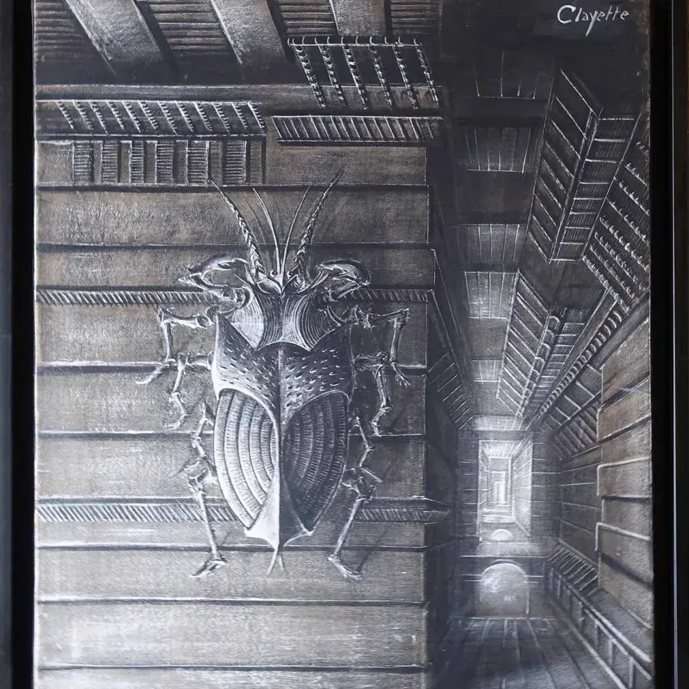Pierre Clayette, Les armoiries du naturaliste. Achat art, achat surréalisme,