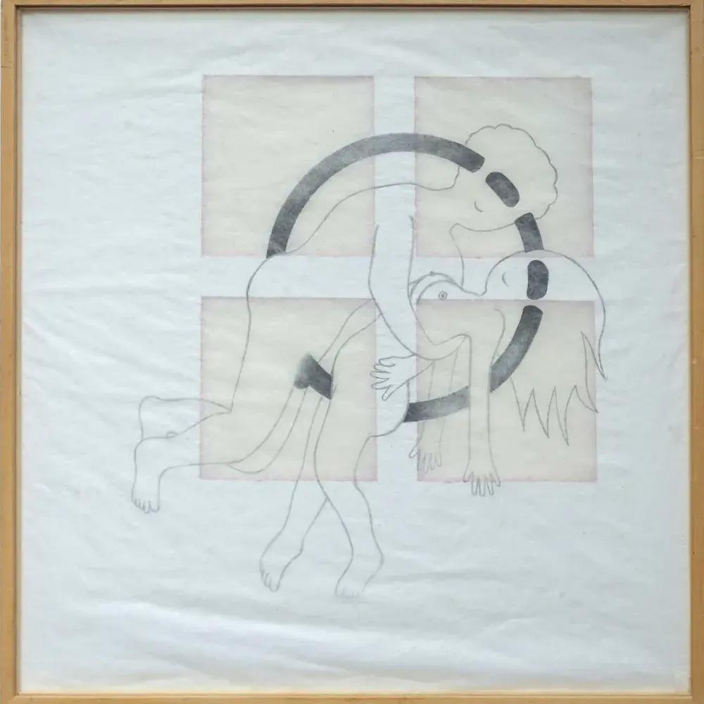 Colette deblé. Mille fois dedans. Achat dessin art décoration