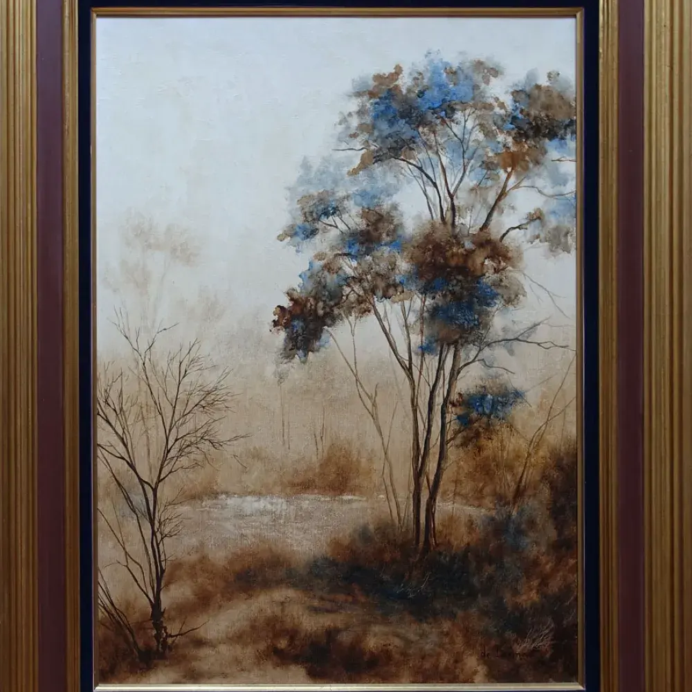 Renouveau. Eric de Brémont. Achat tableau, achat paysage, achat réalisme, achat peinture du XXeme siècle