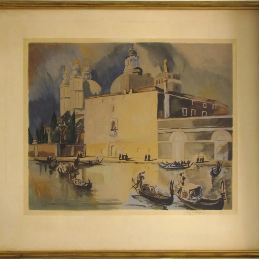achat tableau Venise La Salute d'Henry de Waroquier