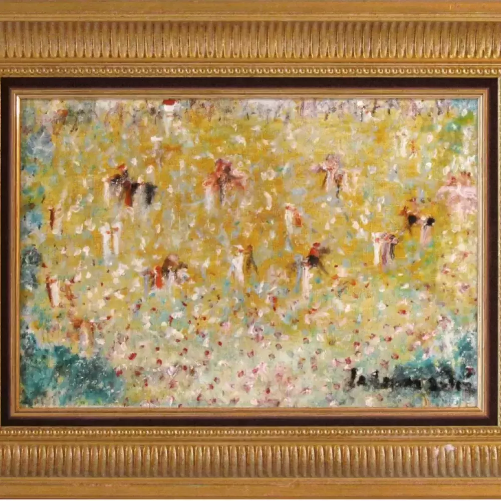 achat tableau peinture lalaume dupré elegantes au apddock décoration