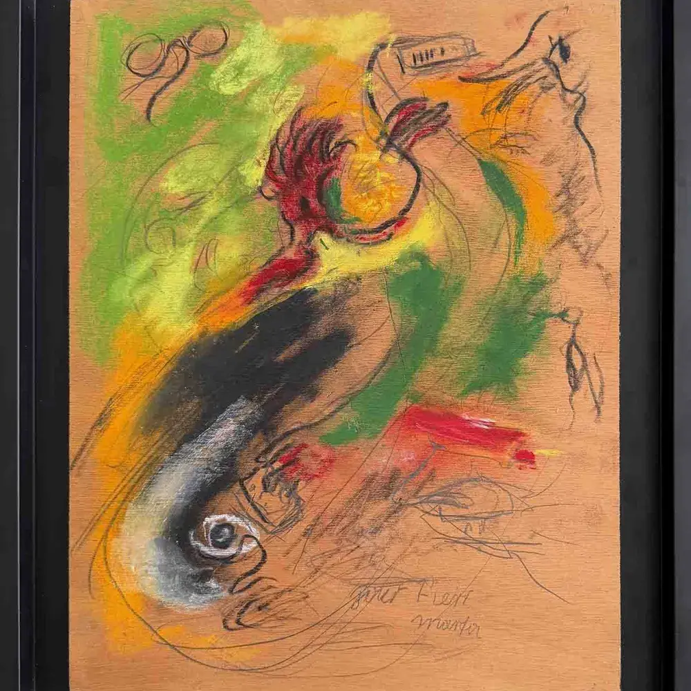 Martha Kuhn-Weber. Corps fragmenté. Achat expressionnisme allemand