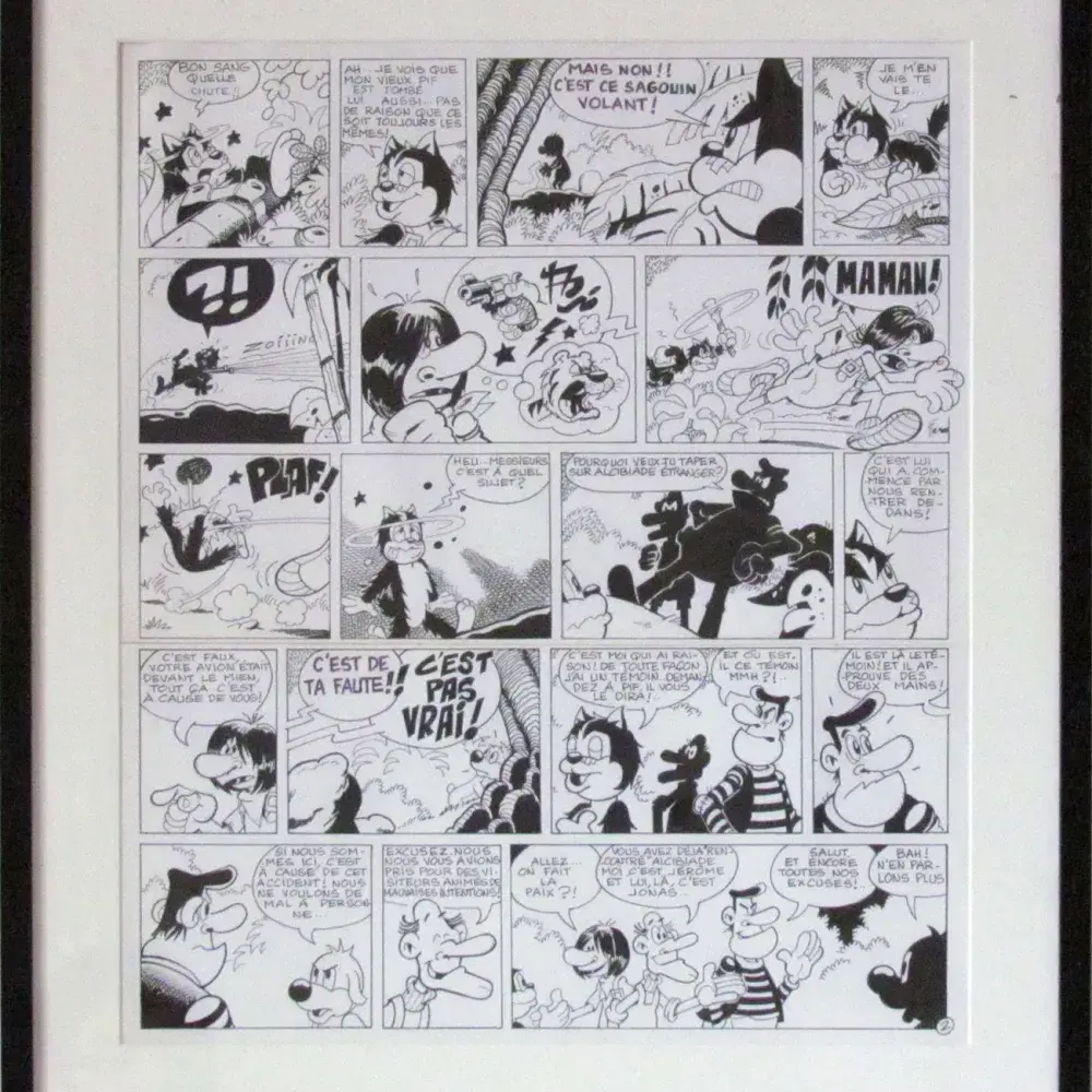 achat BD Bande dessinée Pif et Hercule attribué à Michel Motti