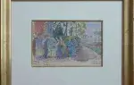  Autour du puits de Paul Emile Colin. Achat oeuvre,