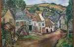 achat tableau peinture décoration Rochefort-Montagne de Motia Morhange