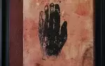 Manuel Amorim Main (rouge) de la série Hands 1993. Achat art tableau décoration