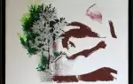 achat tableau serigraphie décoration Arbre multiple au visage de dick higgins