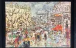 Bernard Richard. Champs-Elysées-Arc de triomphe