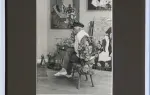 achat photographie art Braque dans son atelier